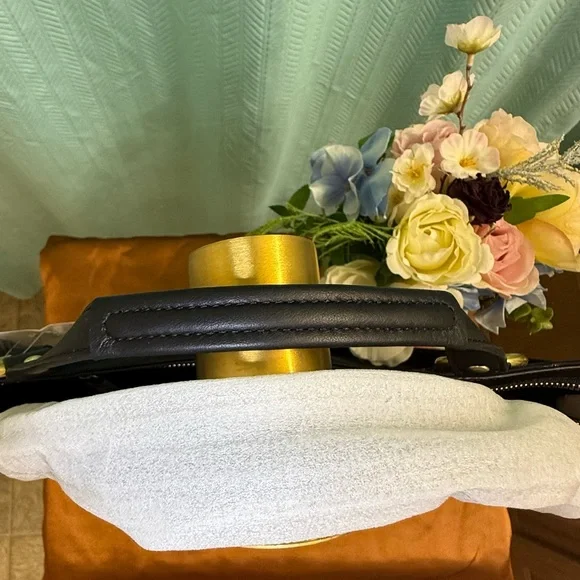 NWT - 2013 Coach Campbell Signature Metallic Izzy Satchel (F26241) - Picture 6 of 8